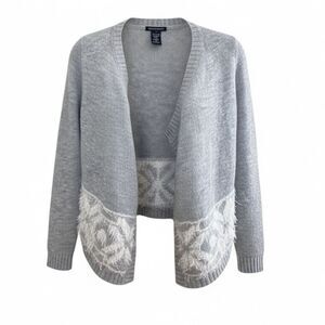 Blush & Bloom Open Front Sweater